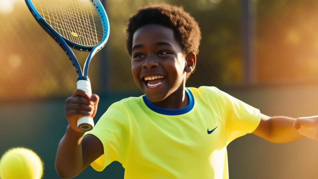 Introducing your child to tennis introduces them to a sport that they can play for life.
