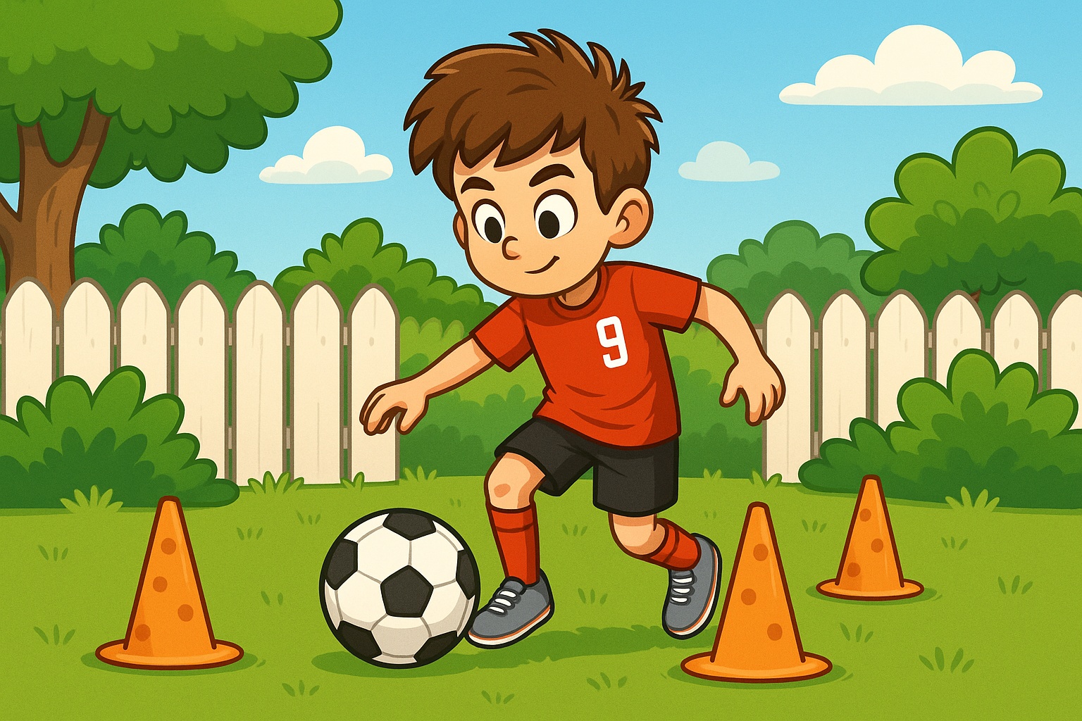 Dynamic Football Soccer Drills Parents Can Teach at Home | Growletics